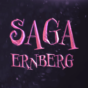 Saga Ernberg (name) in a fairytale font